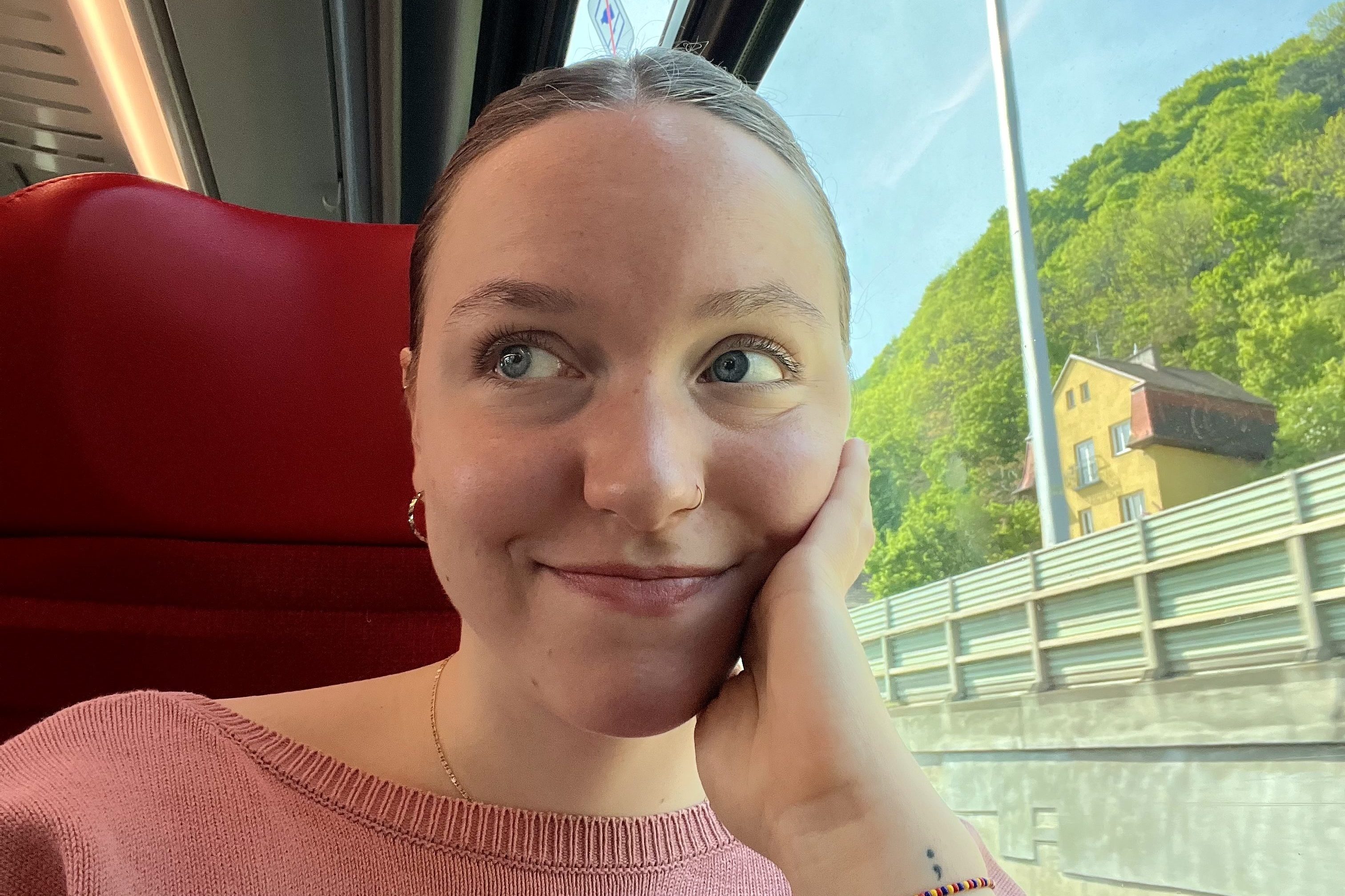 Der Kopf voller Fragen und Zweifel - das steht mir ins Gesicht geschrieben.